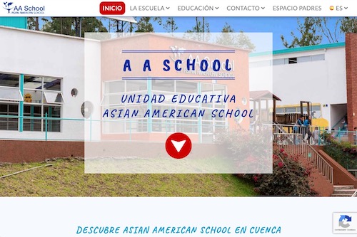 Asian American School - Design and complete development of the website, photography, digital marketing